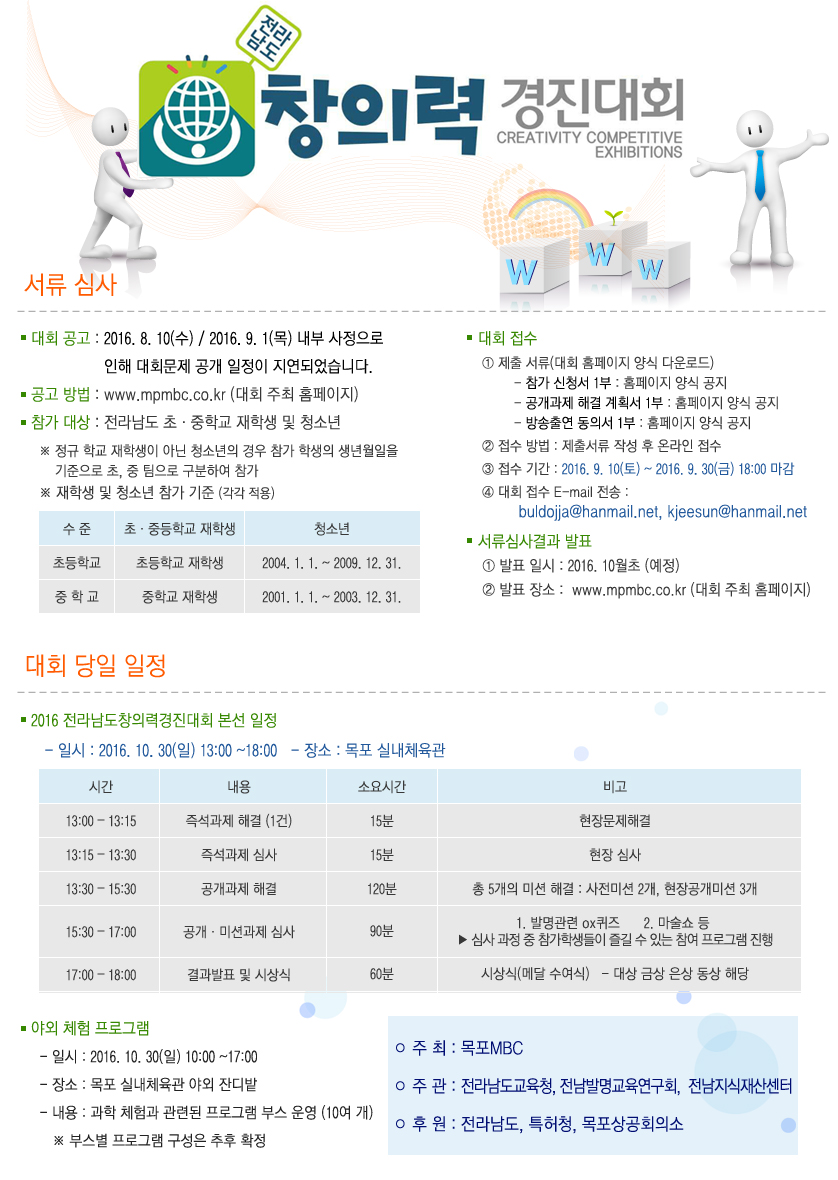 2016 전라남도창의력경진대회
